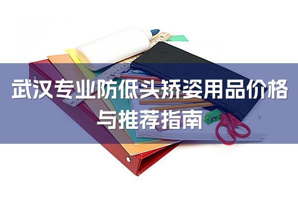 武汉专业防低头矫姿用品价格与推荐指南-1